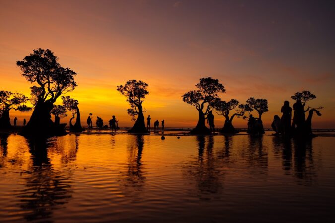 Sunset at Walakiri Beach